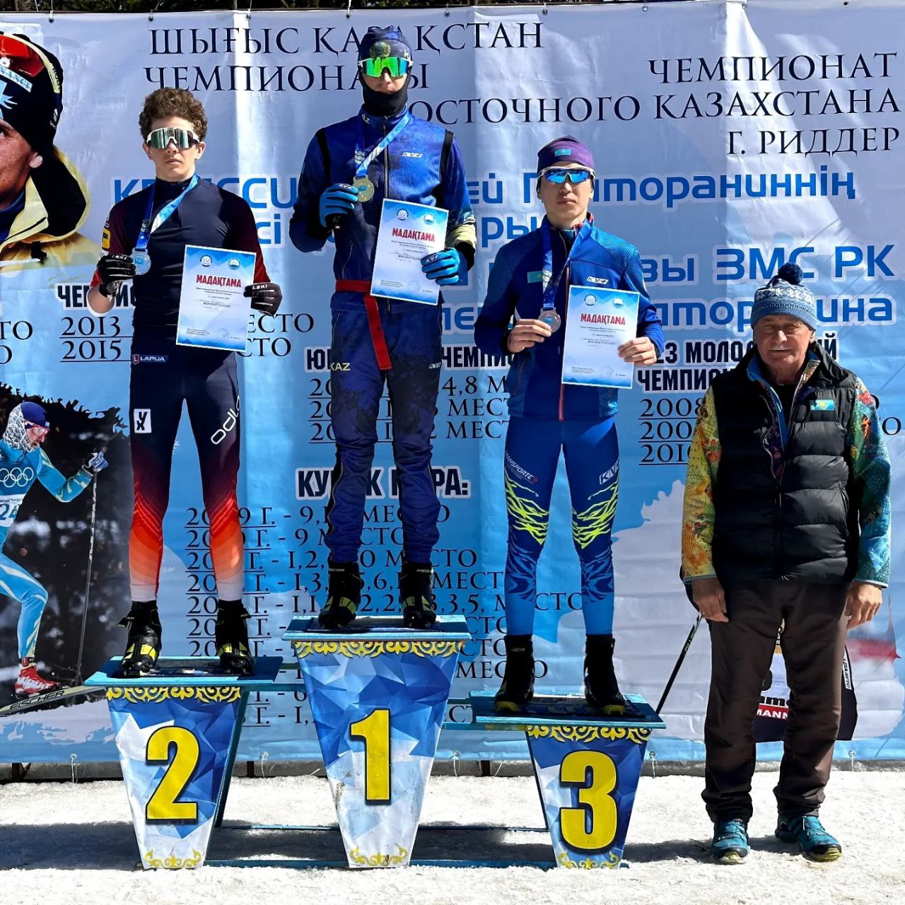 Результаты первого соревновательного дня Чемпионата ВКО 2 Тур по лыжным гонкам.